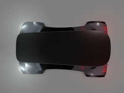 CONCEPT CAR SHARK PBDESIGN nurbs and poly 3D model