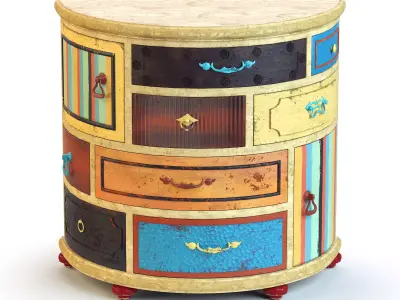 Commode Teatro 3D model