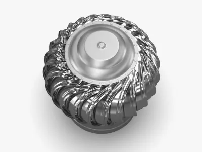 Roof Turbine 3D model