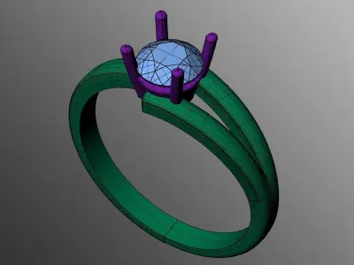 Ring bi47 3D print model