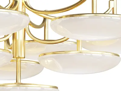 Bregman 10 Light Semi Flush 3D model