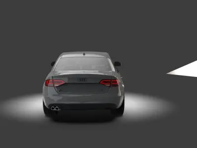 Audi A4 2009 Model 3D model