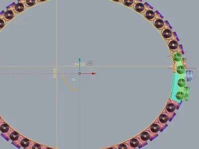 Clash Bracelet Diamonds   3D print model