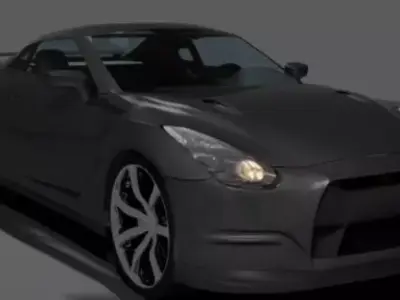 nissan sky line gtr 3D model