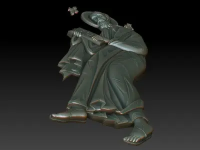 Paul the Apostle v2 3D model