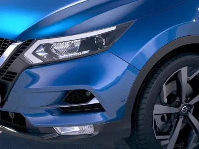 Nissan Qashqai 2018 3D model