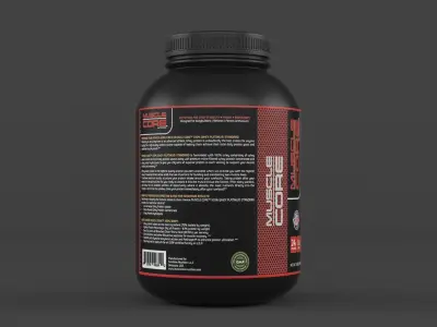 Protein Powder 3D model