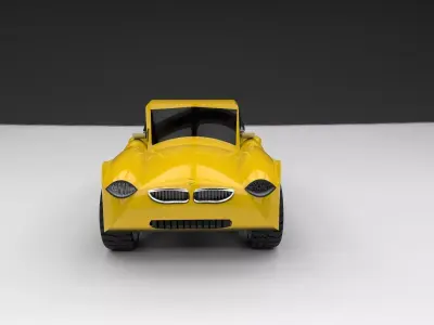 Vintage car Free 3D model