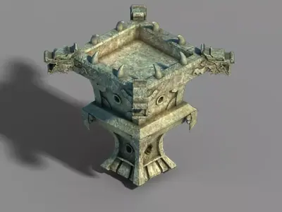 Stone Town Magic Cave - Miscellaneous - Ding 3D model