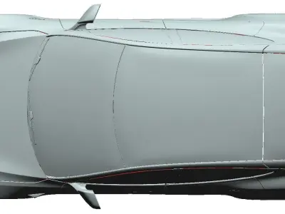 Tesla Model S Plaid 2021 - Exterior Scan 3D model 3D model