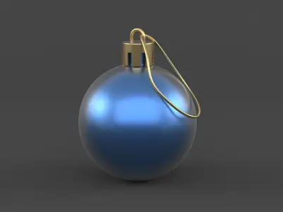Christmas Ball 3D model 7