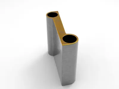 Ruba Candlestick Low-poly 3D model