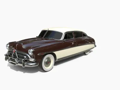 4 Door Hudson Hornet v2 3D model