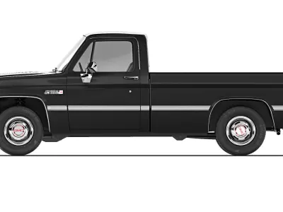 GMC Sierra 1500 1985 3D model