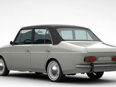 Anadol A2 Sedan 1970 3D model