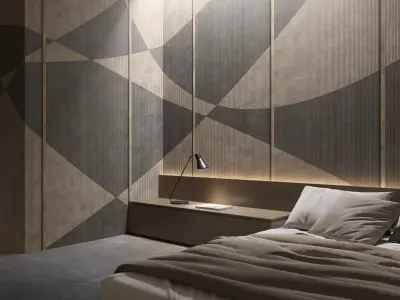 Collection of Wallpaper Albedo Materials for Interior Design Texture