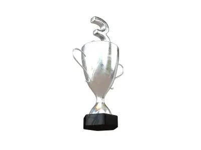 Trophy v6 002 Low-poly 3D model