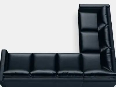 VIMLE Corner sofa 5-seat 1 Low-poly 3D model