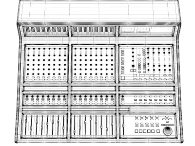 Studio Mixer 3D model