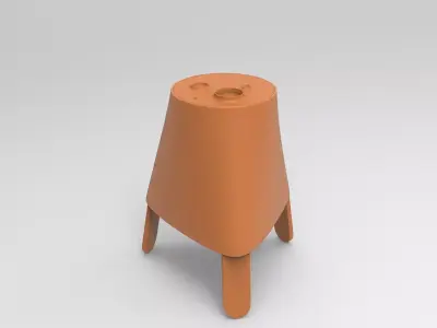 Humma Storage Box Low-poly 3D model