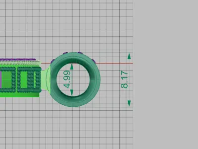 Eye of God Pendant 3D print model