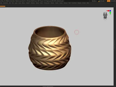vase 3d print 345  3D print model