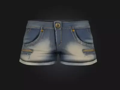 Denim Style  Timeless Texture of Casual Coo 3D model