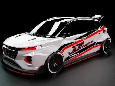 suzuki fronx rs 3D model