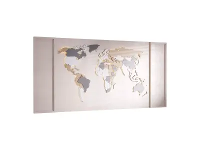 Decorative Wall panel  73 3D model