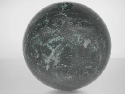 Bowling Ball Marble 3D model