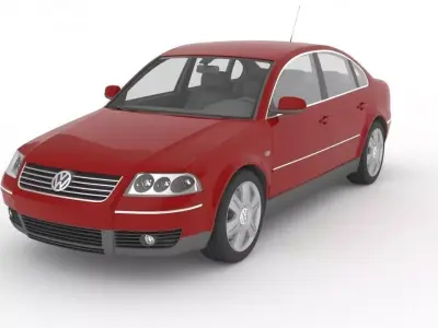 Volkswagen Passat 2009 3D model