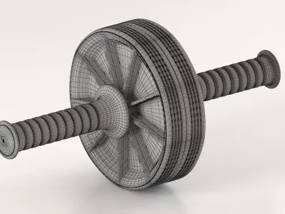 Gymnastic Roller 3D model