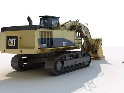 Bulldozer 3D model