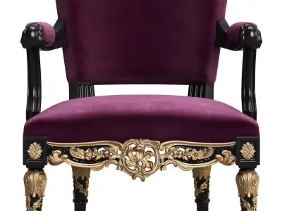 Asnaghi Interiors Olympia Armchair 3D model