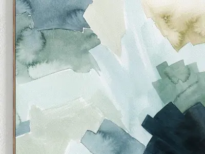 Plaster Two Photo Frame 247 Low-poly 3D model