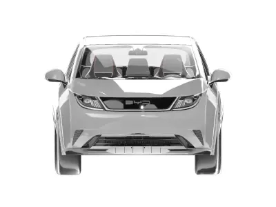 BYD Dolphin 2024 3D model