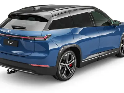 2024 Nio EL7 ES7 With Interior 3D model