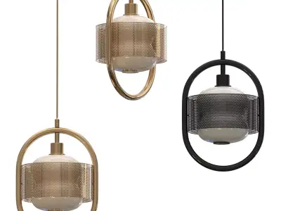 Mossen   lampatron Low-poly 3D model