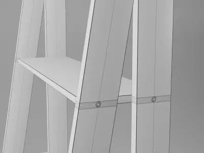 Ladder Shelf  3D model