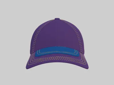 Cap hat sport cap DJ cap 3D model