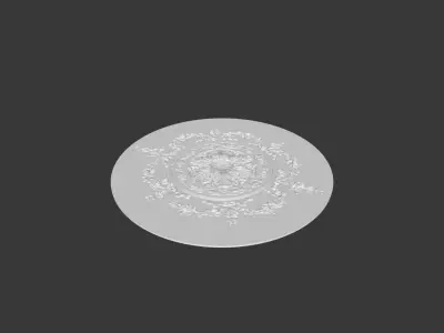 Modern Ceiling roses 3D model 3D model