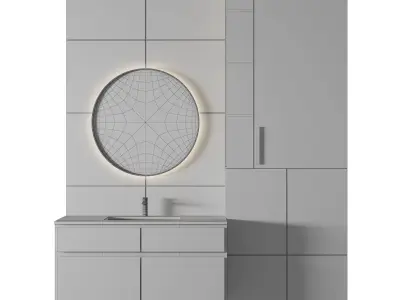 Luxury Bathroom 192 3D model