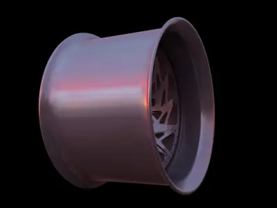 Car Wheel - Brada Tr-V  3D model