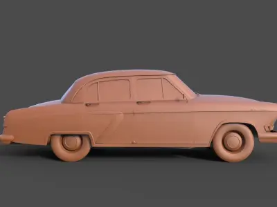 Gaz 21 3D print model