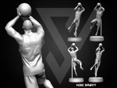 Kobe Bryant 3D Printable 4 3D print model