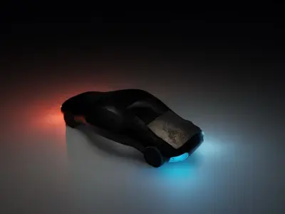 Future car  3D model