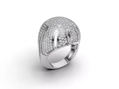 ring woman  3D print model 130