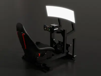 Sim racing simulator  3D model