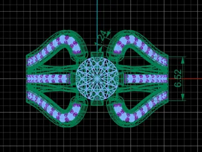 jewelry ring 153 3D print model