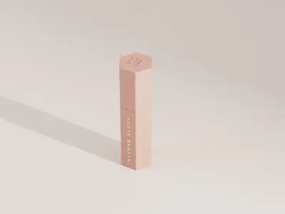 Fenty Beauty Makeup stick Match Stick luxury beauty packaging 3D model